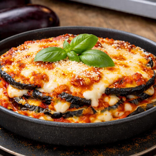 Melanzane alla parmigiana cotte nel microonde