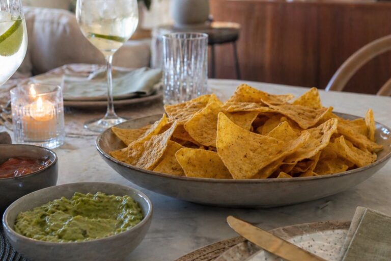 Nachos al microonde
