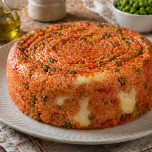 Timballo di riso al microonde