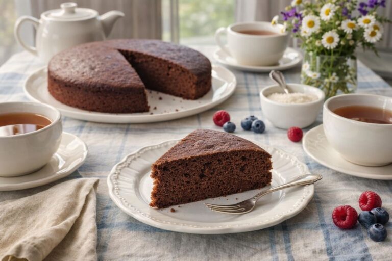Torta al cacao al microonde