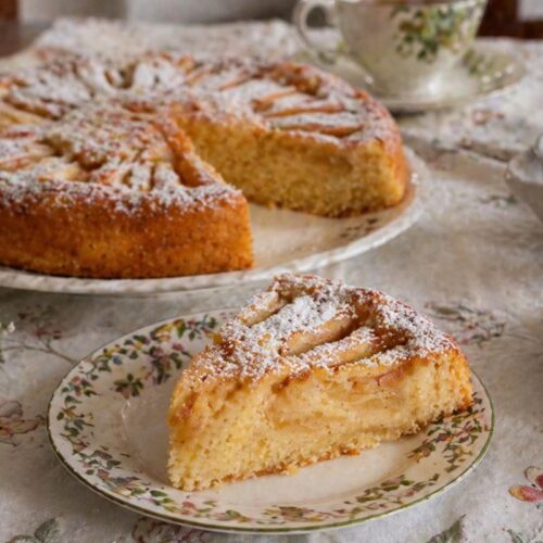 Torta di mele al microonde