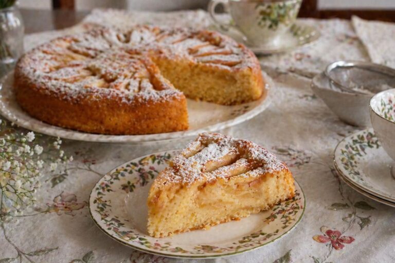 Torta di mele al microonde