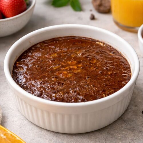 Tortino al gusto Sacher nel microonde