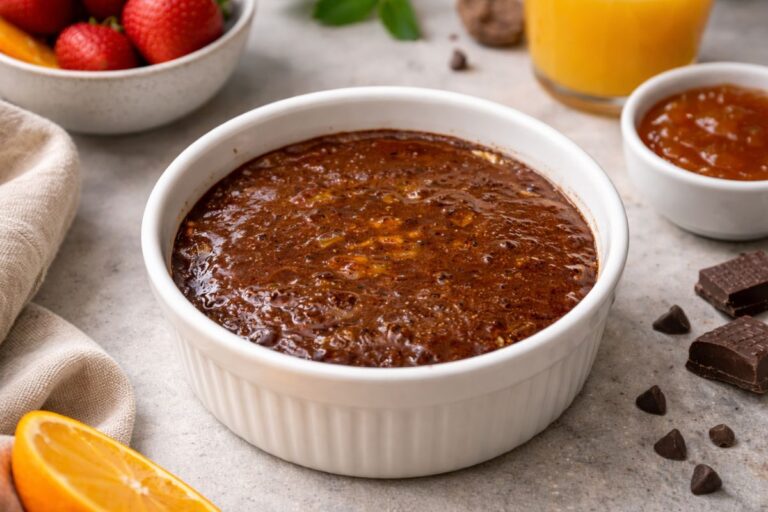 Tortino al gusto Sacher nel microonde