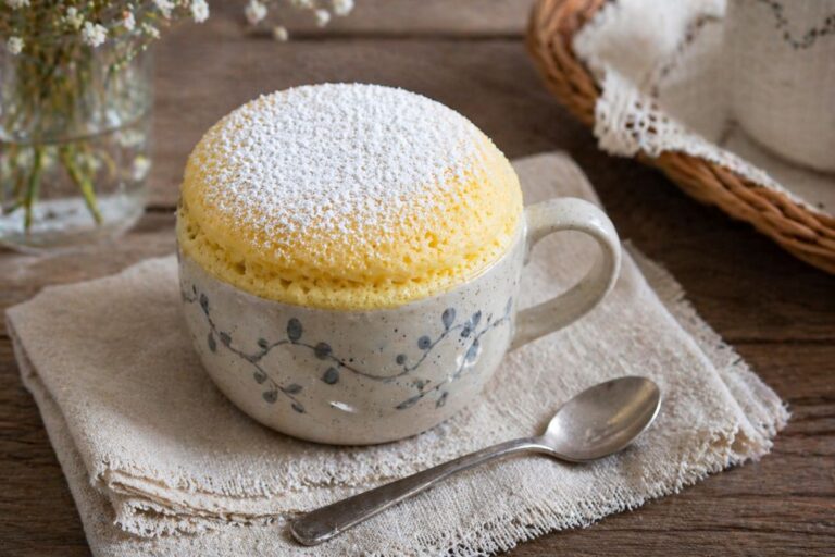 mug cake paradiso al microonde