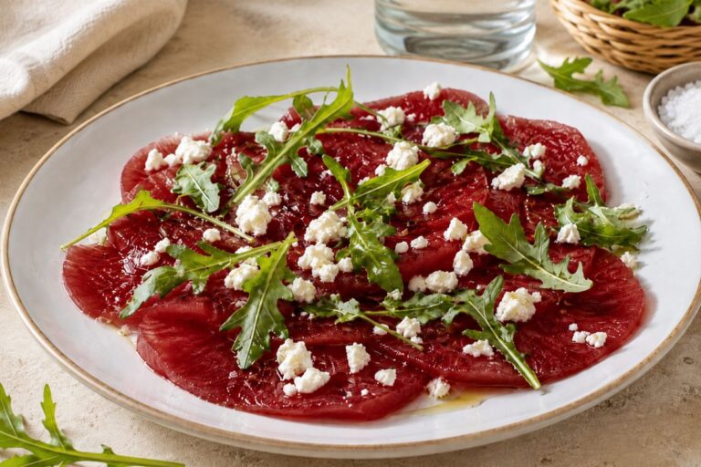 Carpaccio di anguria al microonde
