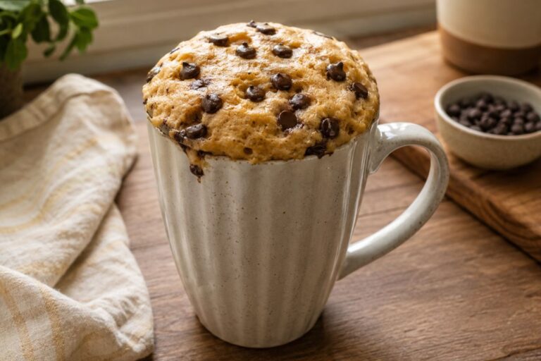 Muffin in tazza al microonde