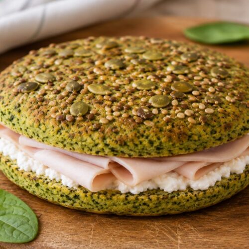 Panino di tonno e spinaci al microonde