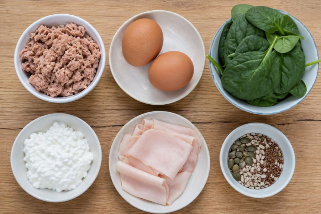 Panino di tonno e spinaci al microonde, ingredienti