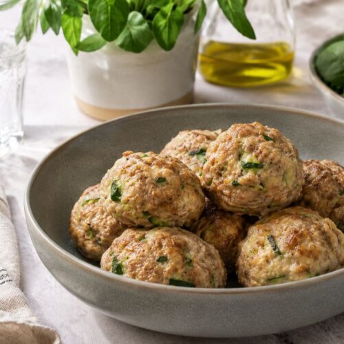 Polpette di vitello al microonde