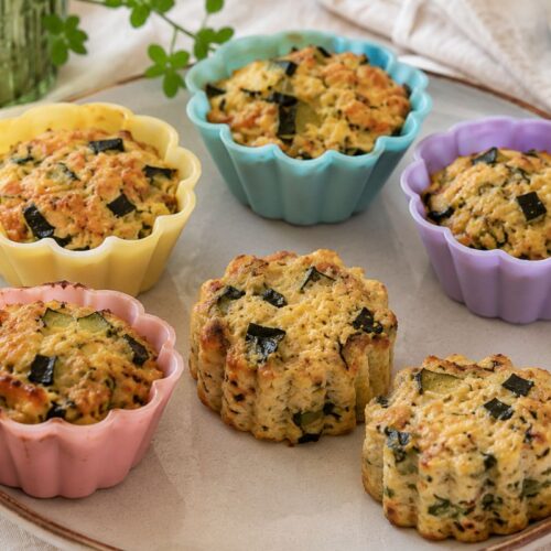 Sformatini di zucchine e tonno al microonde