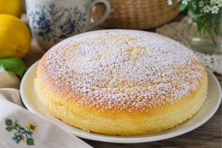 Torta al limone al microonde