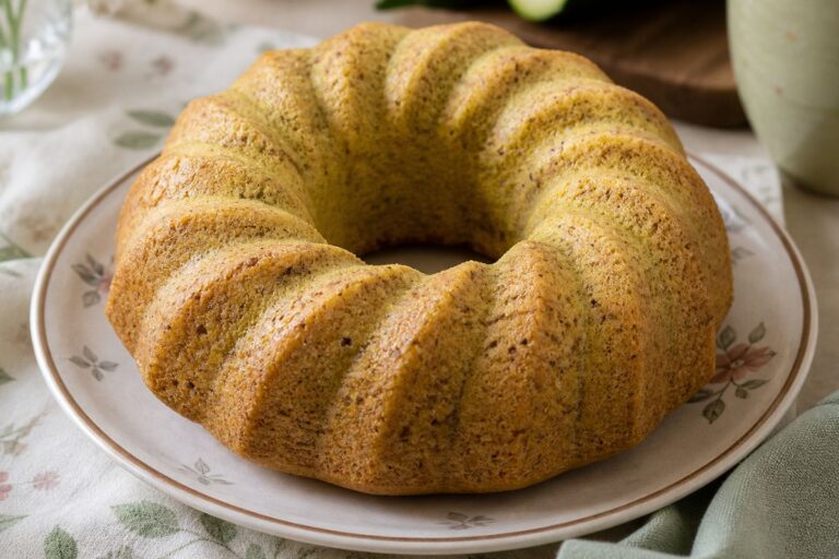 Torta dolce di zucchine al microonde