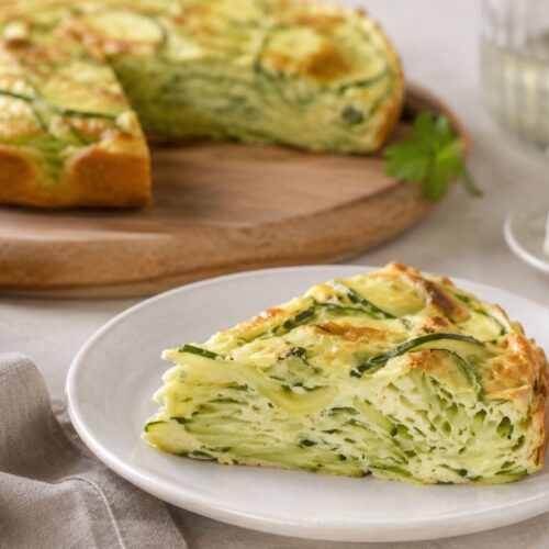 Torta invisibile alle zucchine al microonde