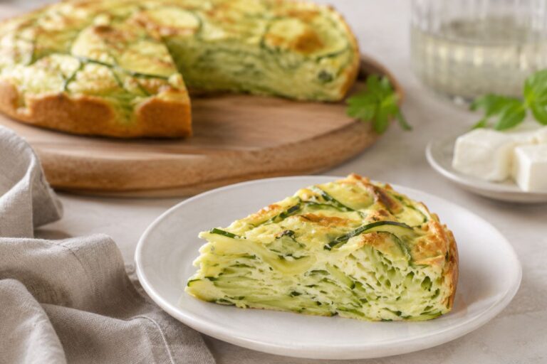 Torta invisibile alle zucchine al microonde