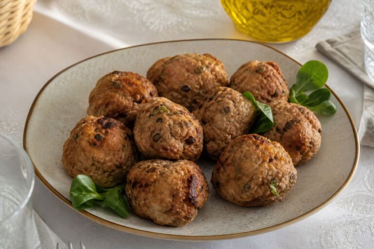 polpette di tonno al microonde